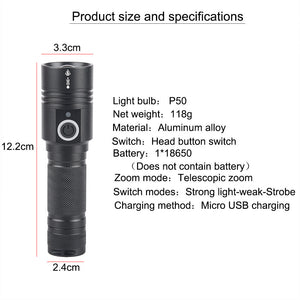 Illuminate Your World with the Telescopic Flashlight