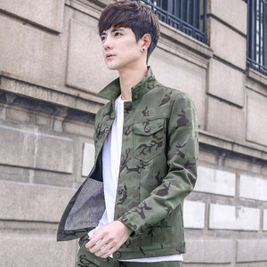 Elevate Your Style with the Men's Camouflage Jacket