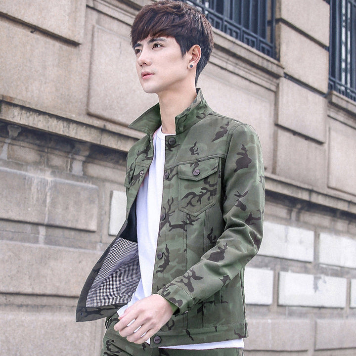 Elevate Your Style with the Men's Camouflage Jacket