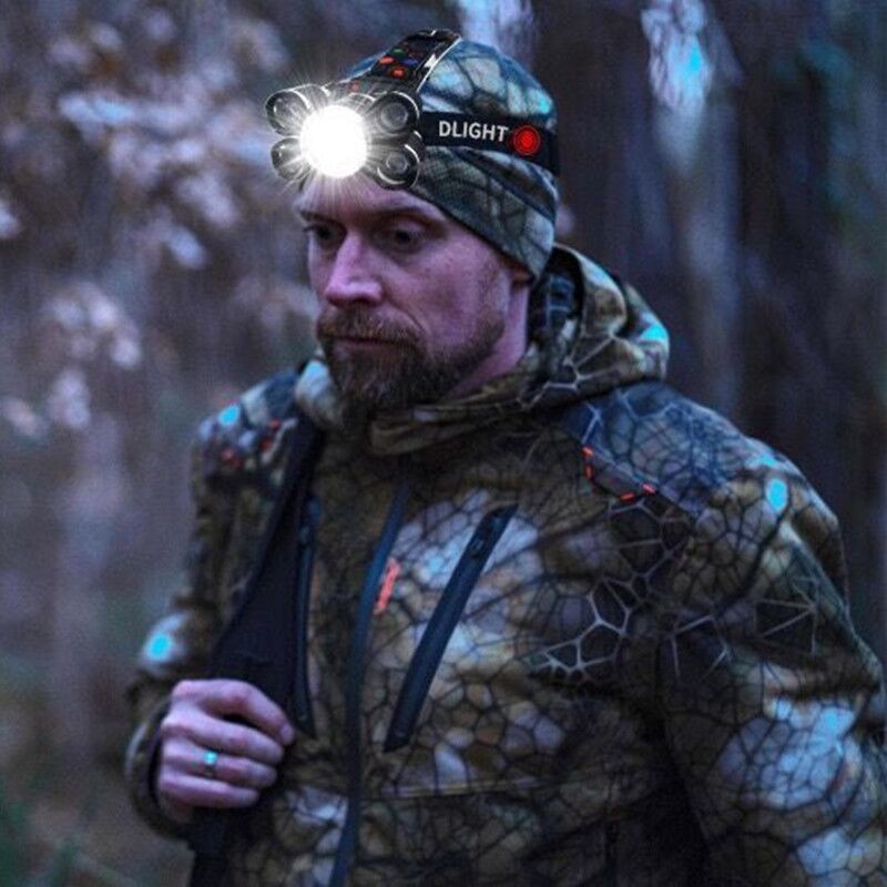 Illuminate Your Adventures with the Rechargeable Zoom LED Headlamp