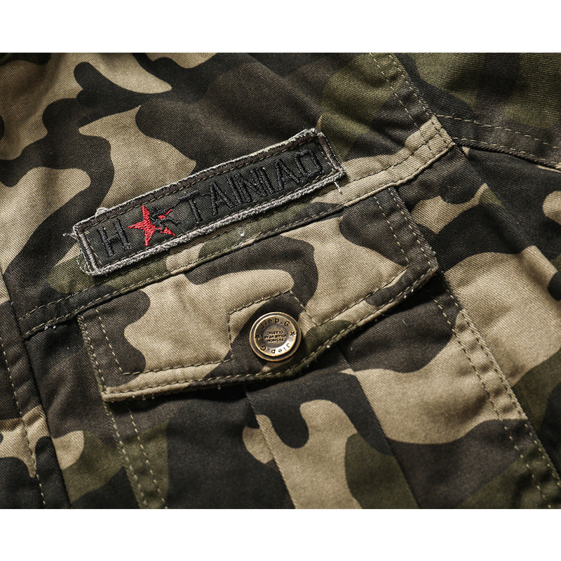 Casual Men's Camouflage Jacket