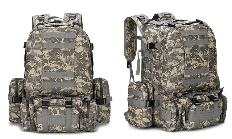 Outdoor Mountaineering 50L Camouflage Backpack