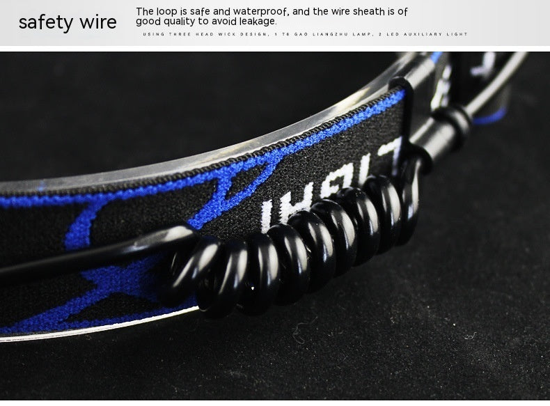 LED Long-range Head-mounted Headlamp