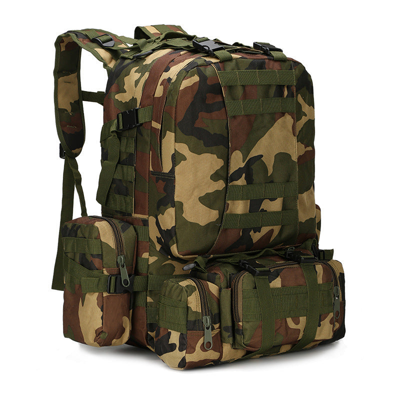 Outdoor Mountaineering 50L Camouflage Backpack