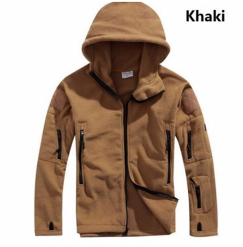 Men's Winter Thermal Fleece Tactical Jacket