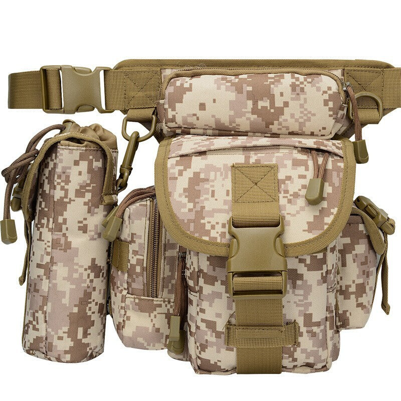 Camouflage leg bag