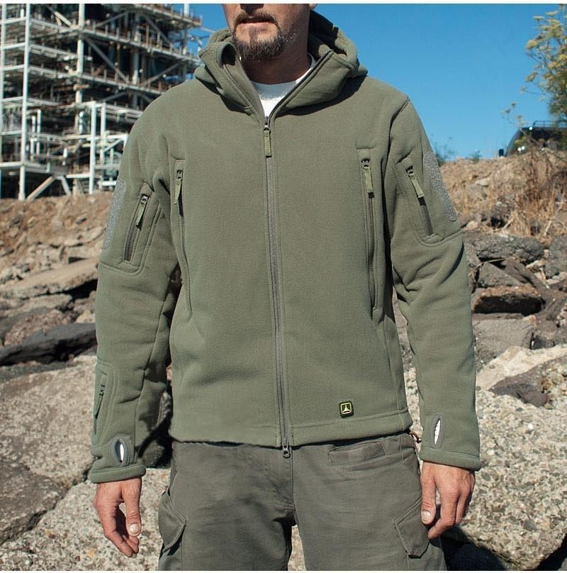 Men's Winter Thermal Fleece Tactical Jacket