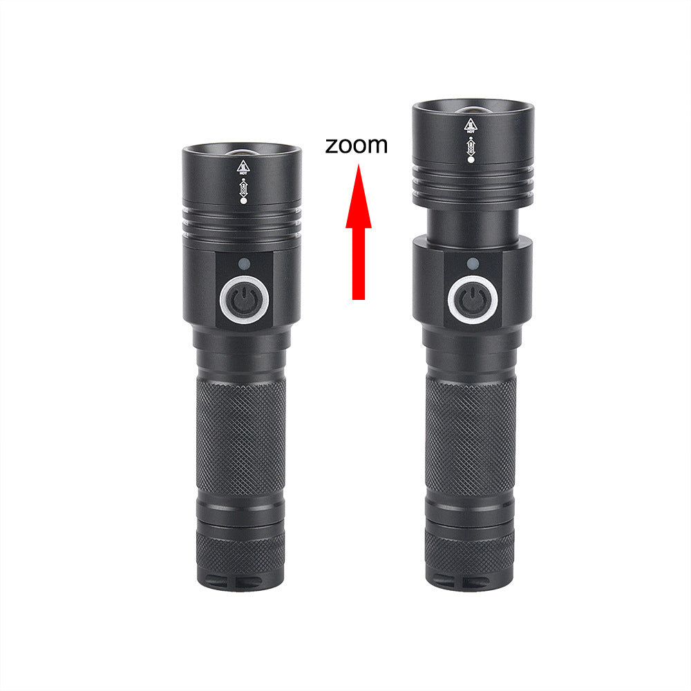 Telescopic flashlight