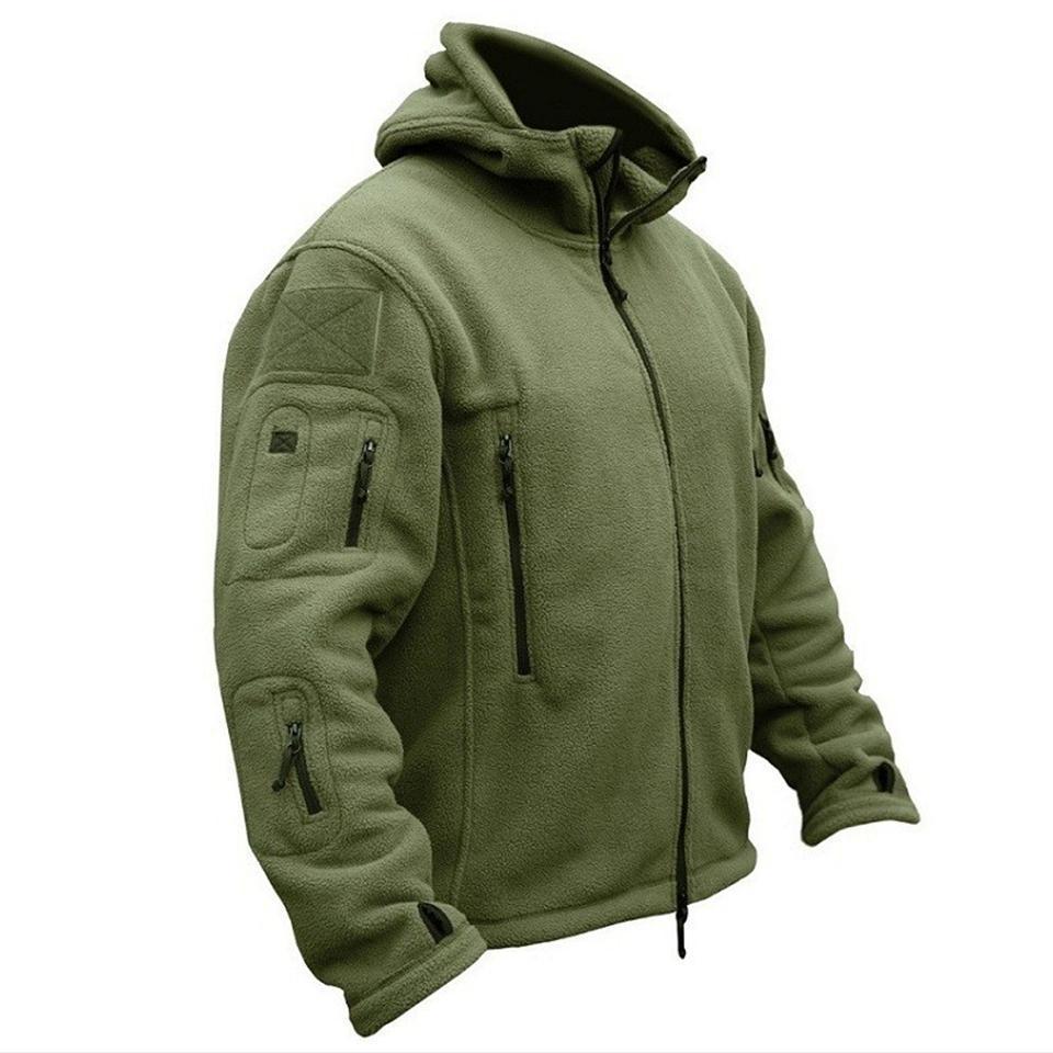 Men's Winter Thermal Fleece Tactical Jacket