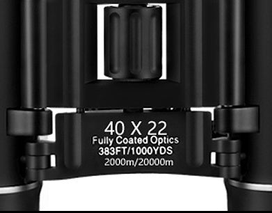 High Magnification HD Night Vision Black Binoculars