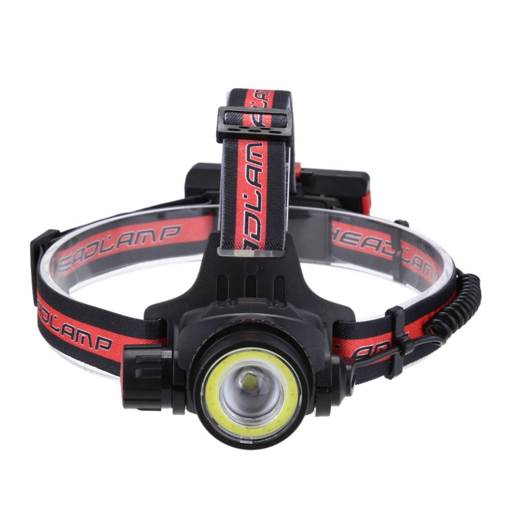 Waterproof Emergency USB Headlamp