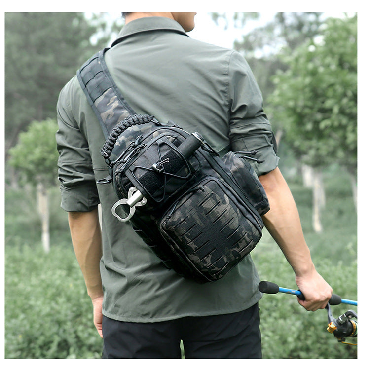Outdoor Camo One Shoulder Chest Bag