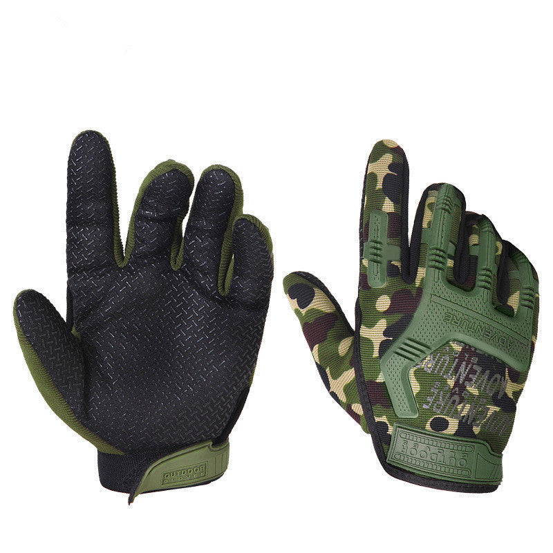 Breathable Non-slip Camouflage Gloves