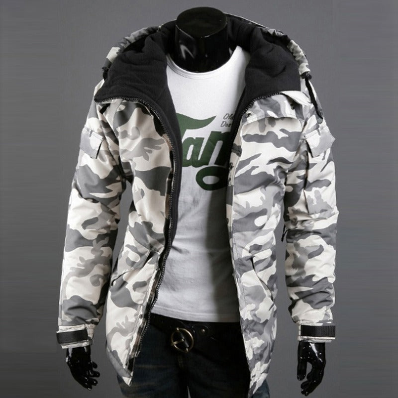 British Camouflage Men's Hooded Jacket
