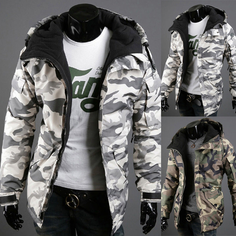 British Camouflage Men's Hooded Jacket
