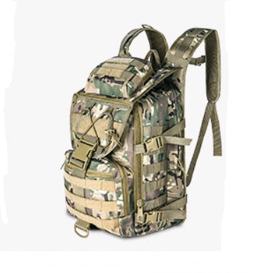 Outdoor mountaineering camouflage backpack