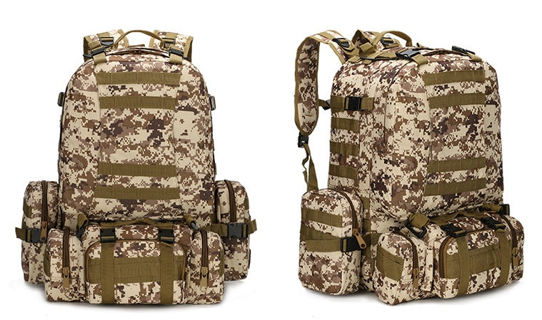 Outdoor Mountaineering 50L Camouflage Backpack