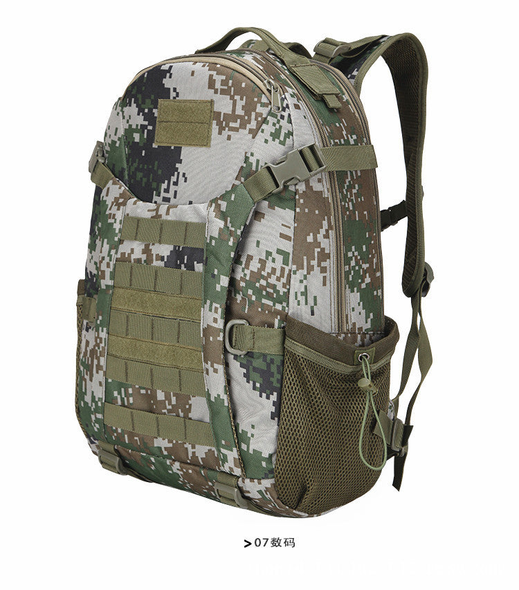 Outdoor camouflage backpack