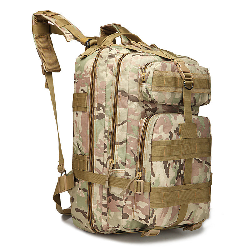 Outdoor mountaineering camouflage backpack