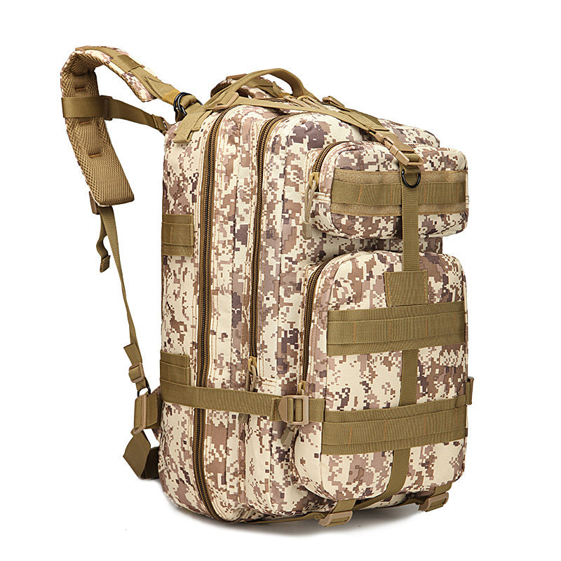 Outdoor mountaineering camouflage backpack