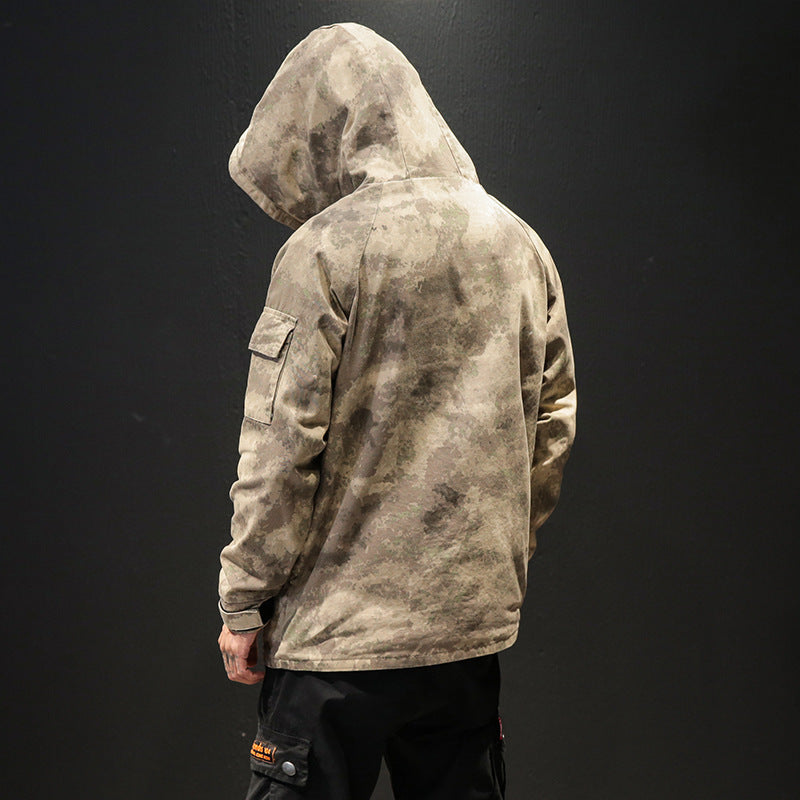 Camouflage tooling jacket