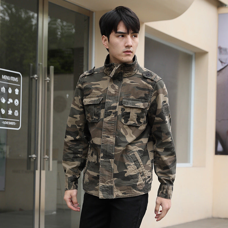 Men's Camouflage Work Jacket