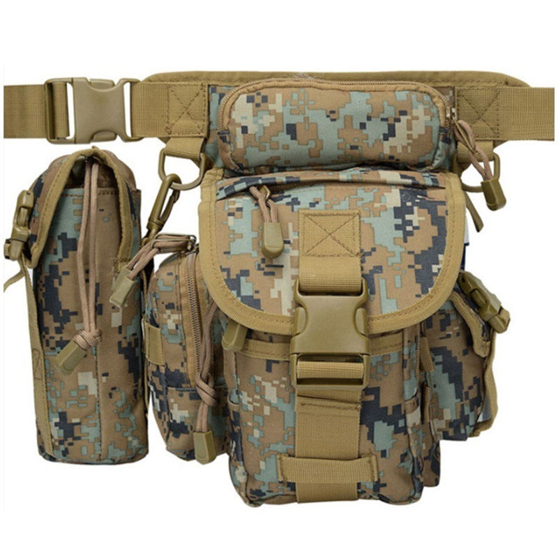 Camouflage leg bag