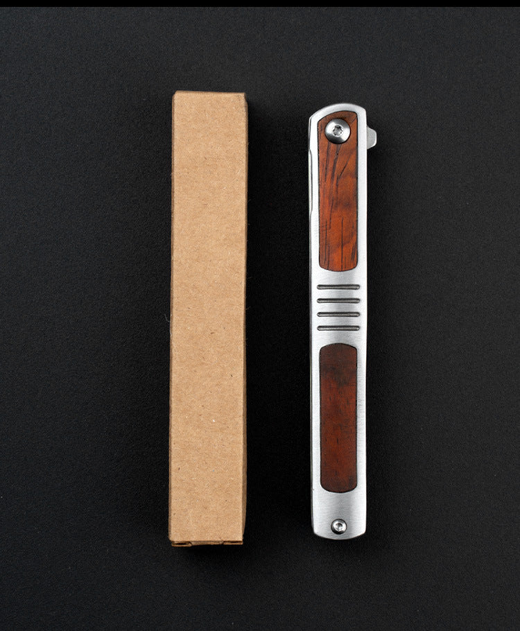 D2 Steel Outdoor Pocket Hunting Knife