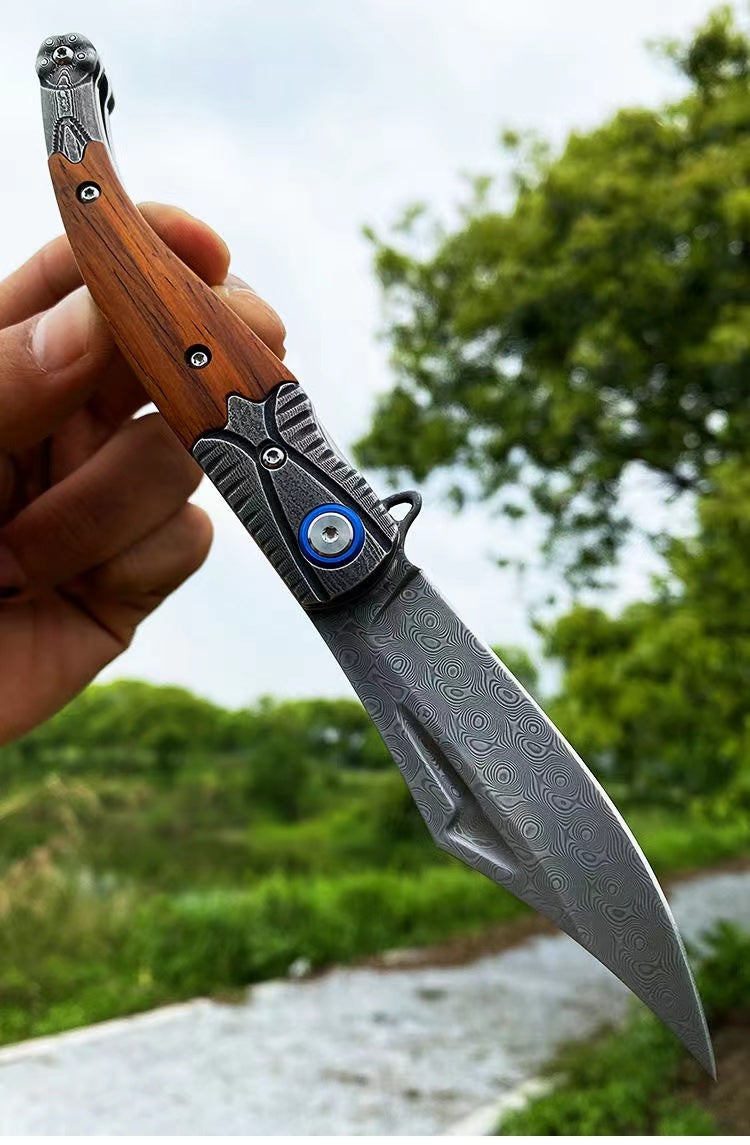 Small Folding Camping Knife