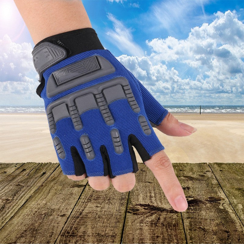 Half Finger Tactical Outdoor Mountaineering Gloves