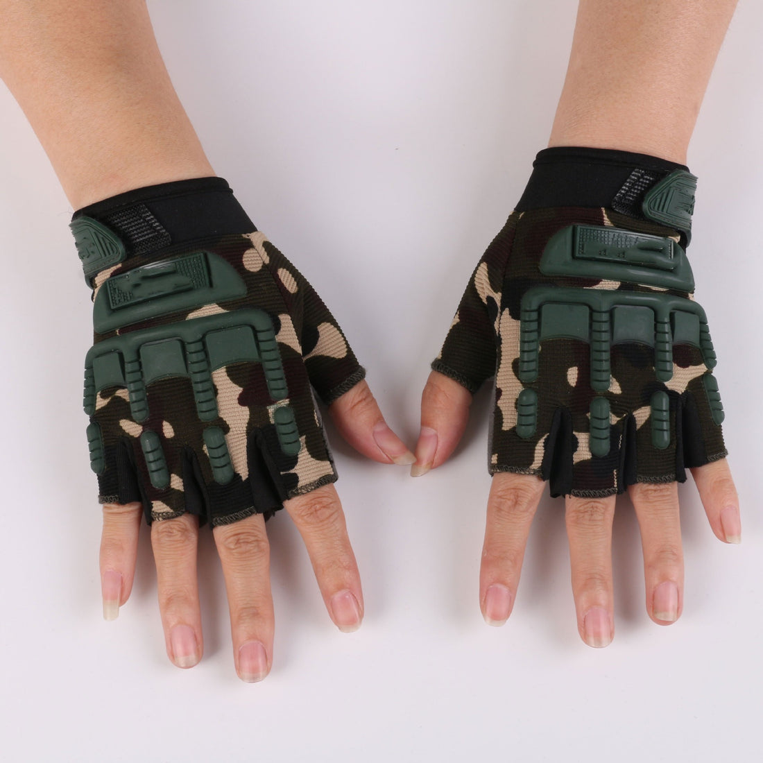 Half Finger Tactical Outdoor Mountaineering Gloves