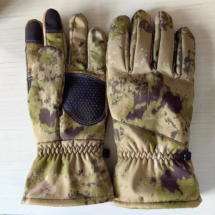 Outdoor Warm Keeping Camouflage Gloves