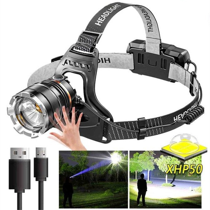 LED Long-range Head-mounted Headlamp