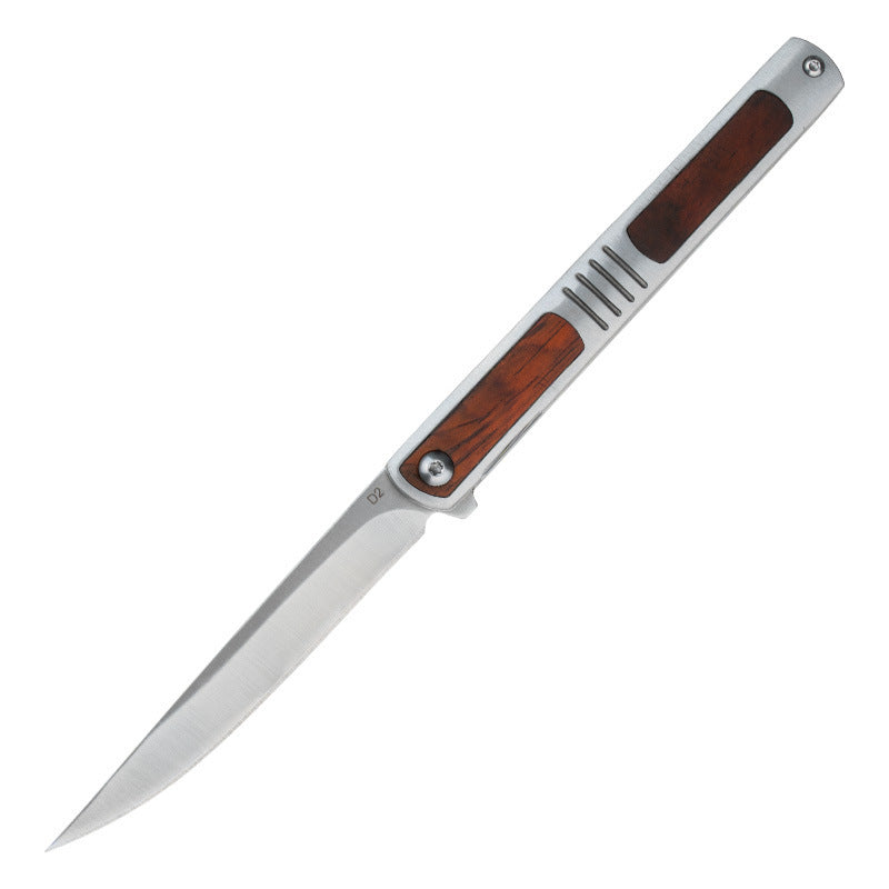 D2 Steel Outdoor Pocket Hunting Knife