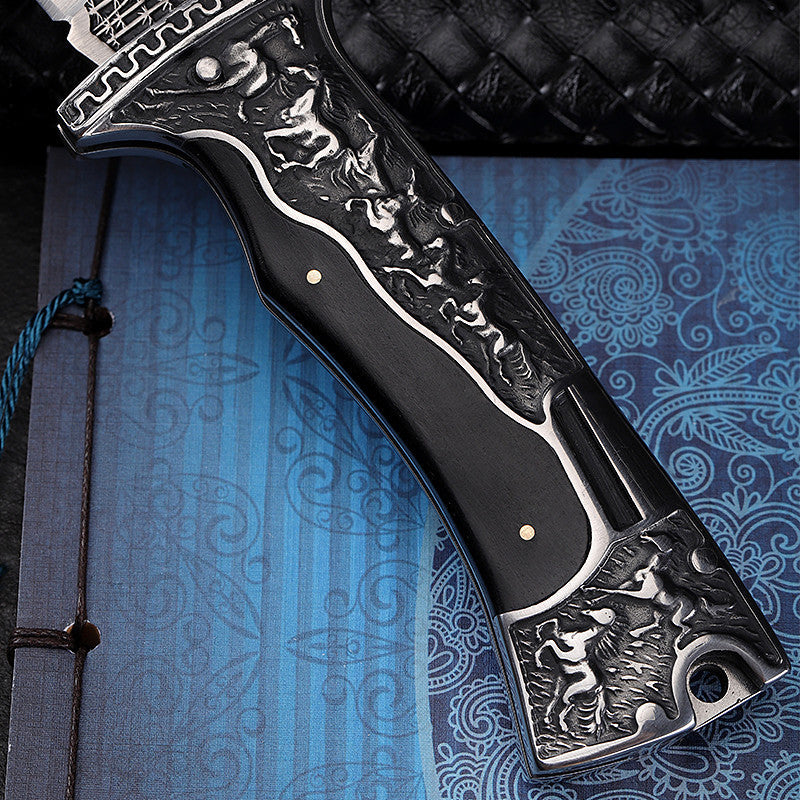 Folding Hunting Outdoor Knife
