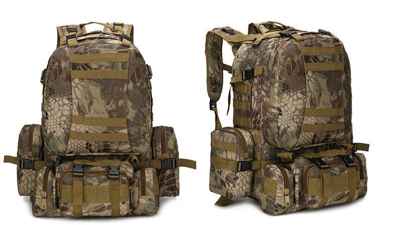 Outdoor Mountaineering 50L Camouflage Backpack