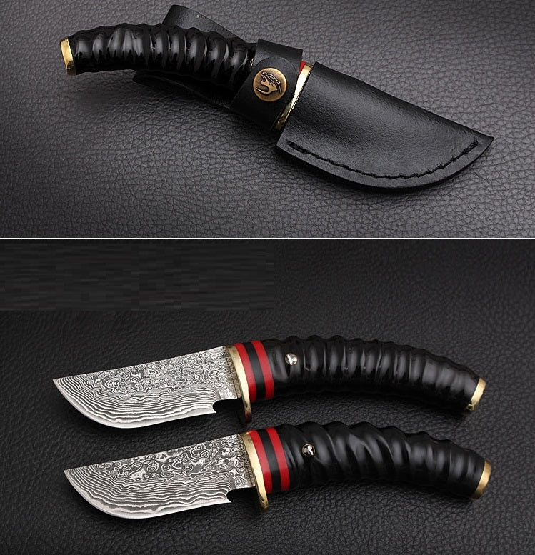 Damascus Hunting Knife