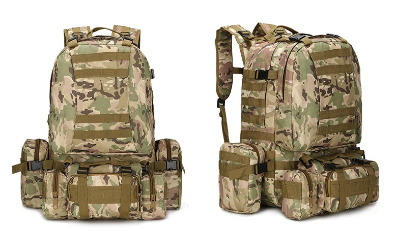 Outdoor Mountaineering 50L Camouflage Backpack