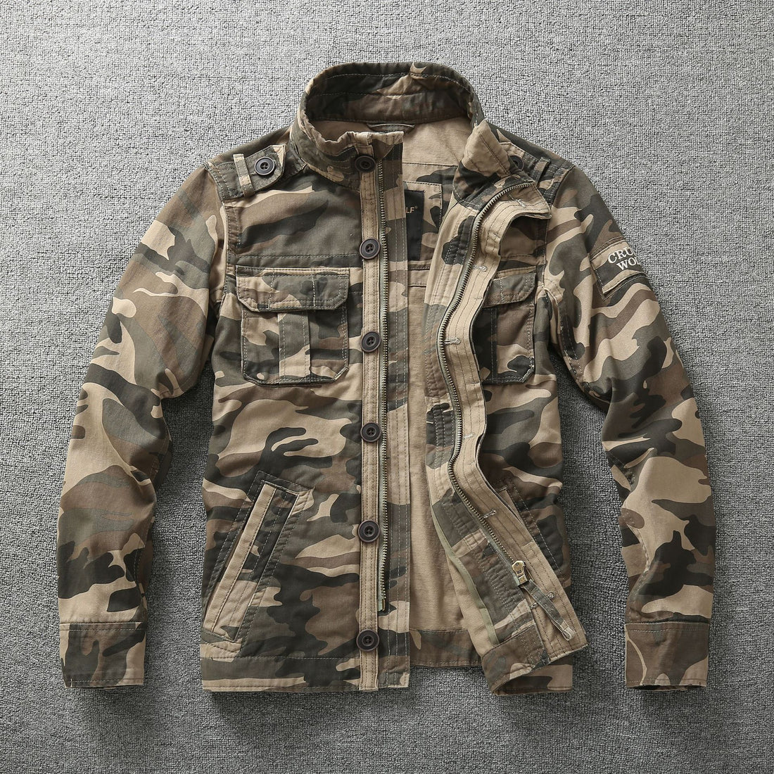Men's Camouflage Work Jacket
