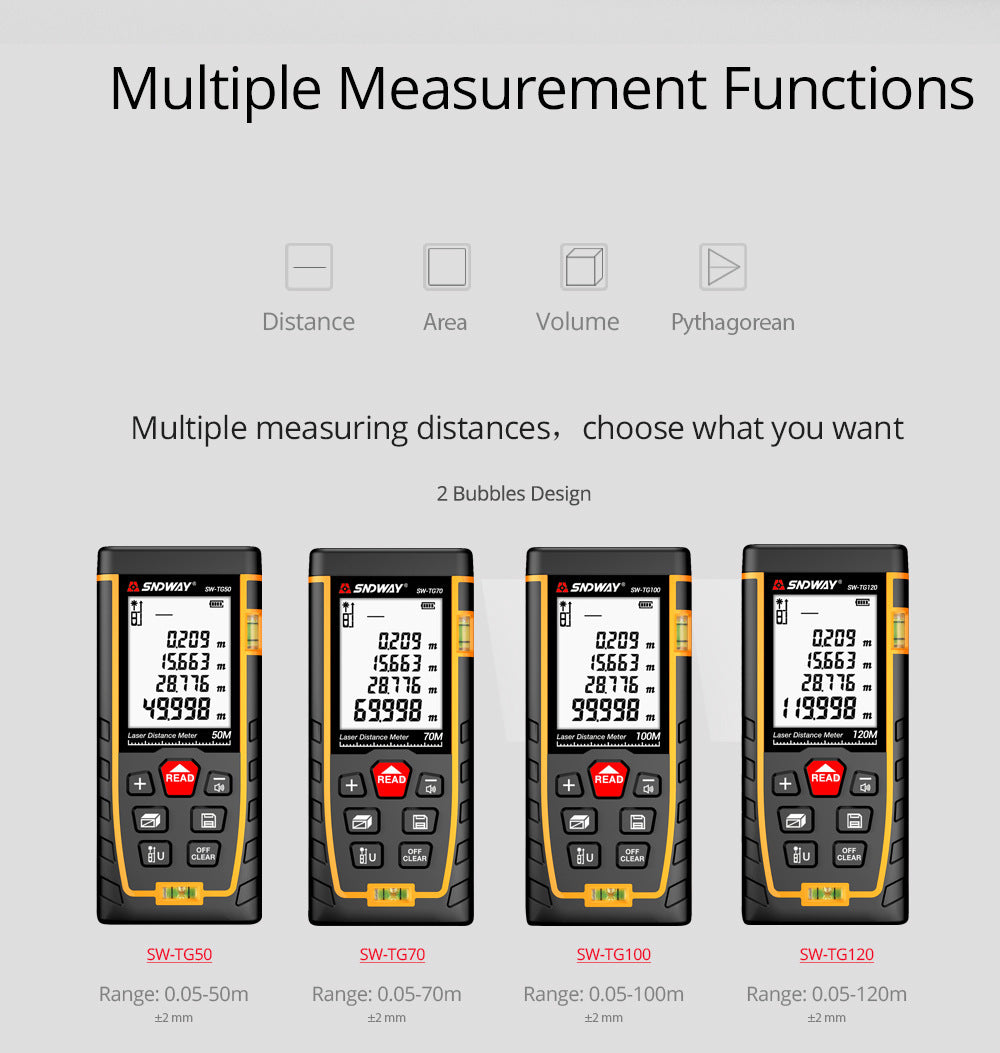 SWTG50 Handheld Laser Rangefinder