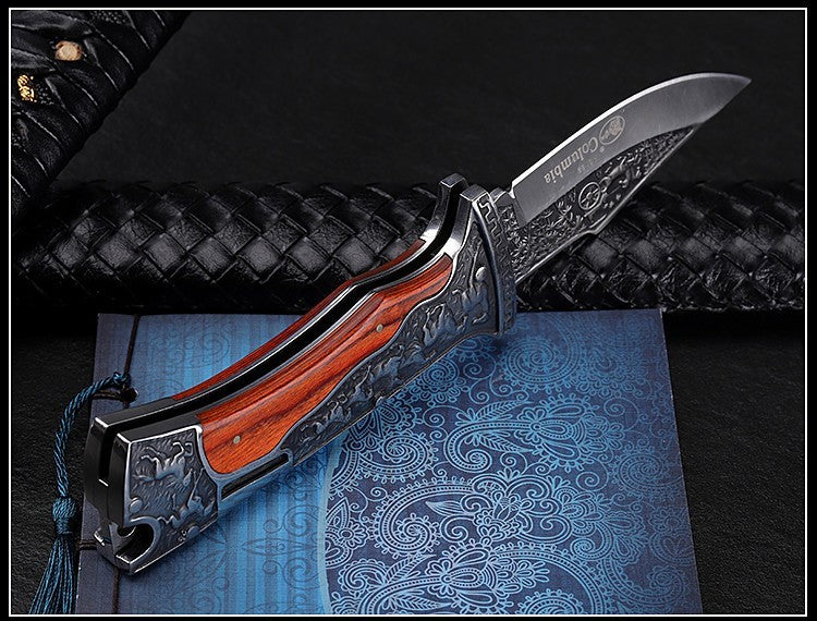 Folding Hunting Outdoor Knife
