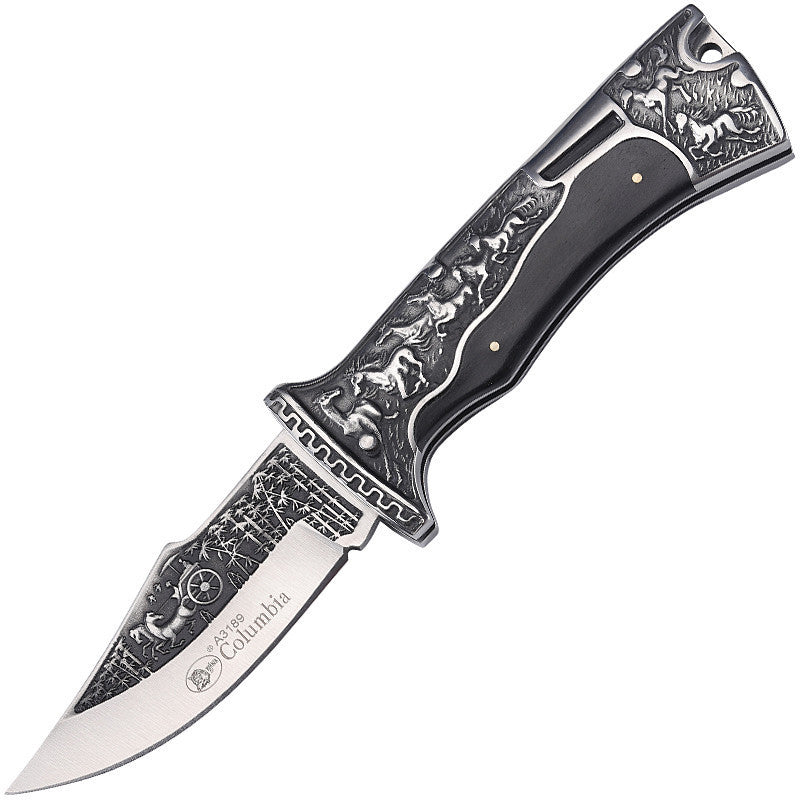 Folding Hunting Outdoor Knife