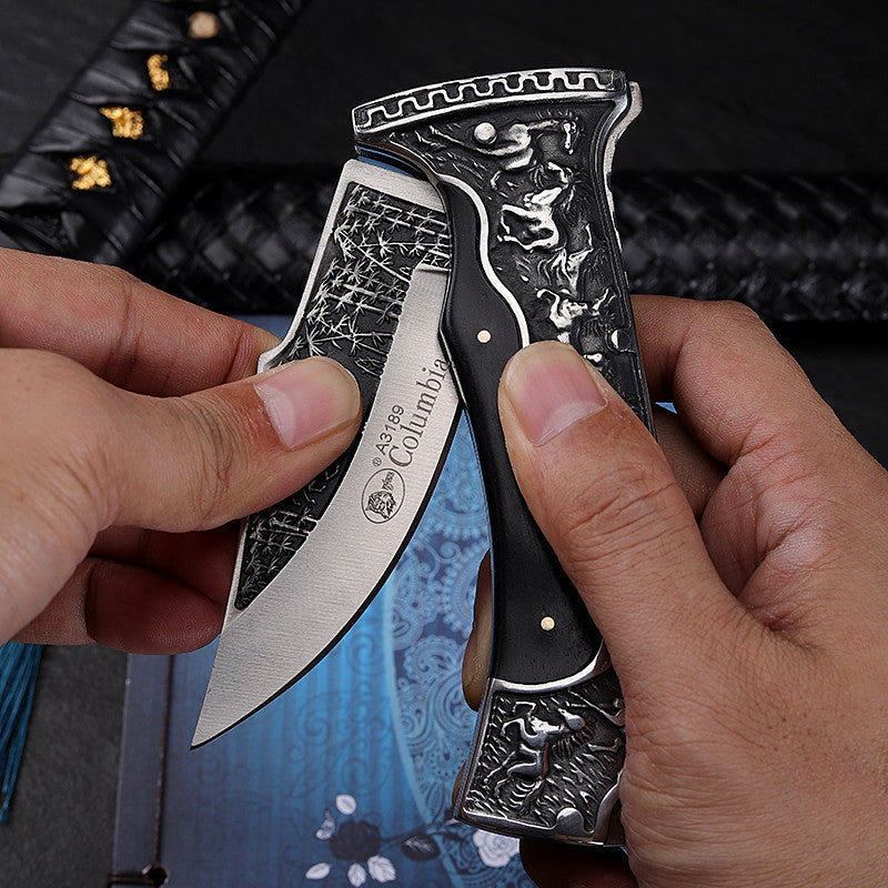 Folding Hunting Outdoor Knife