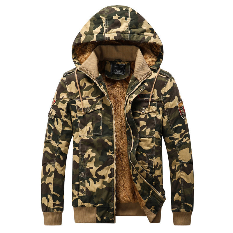 Casual Men's Camouflage Jacket