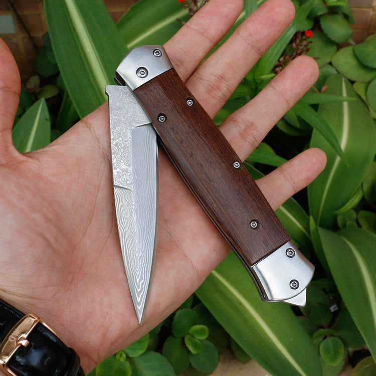 Handmade VG10 Pocket Folding Hunting Knife