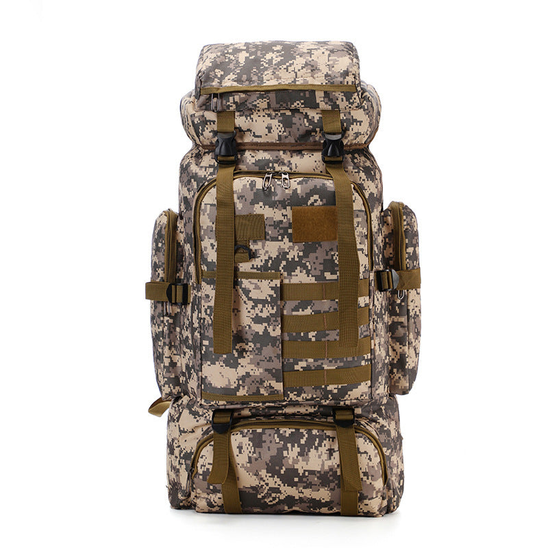 Outdoor High-capacity Tactical Camouflage Backpack
