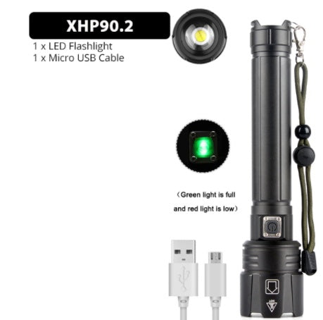 Glare Flashlight USB Charging