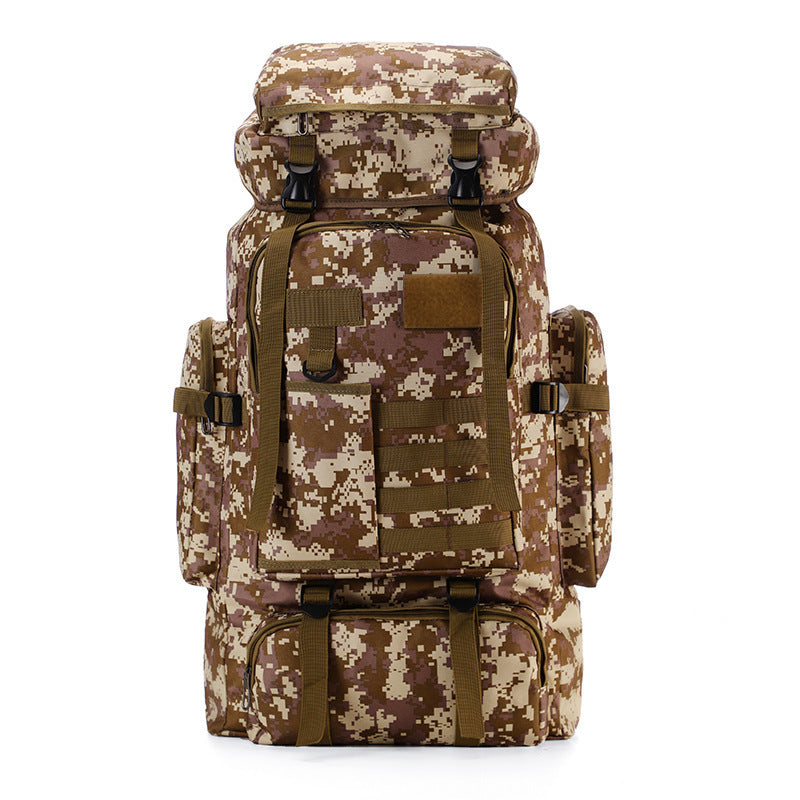 Outdoor High-capacity Tactical Camouflage Backpack