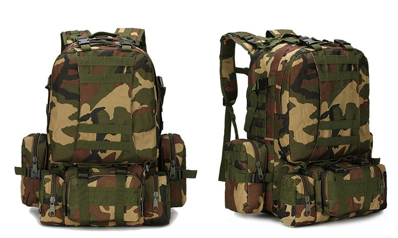 Outdoor Mountaineering 50L Camouflage Backpack
