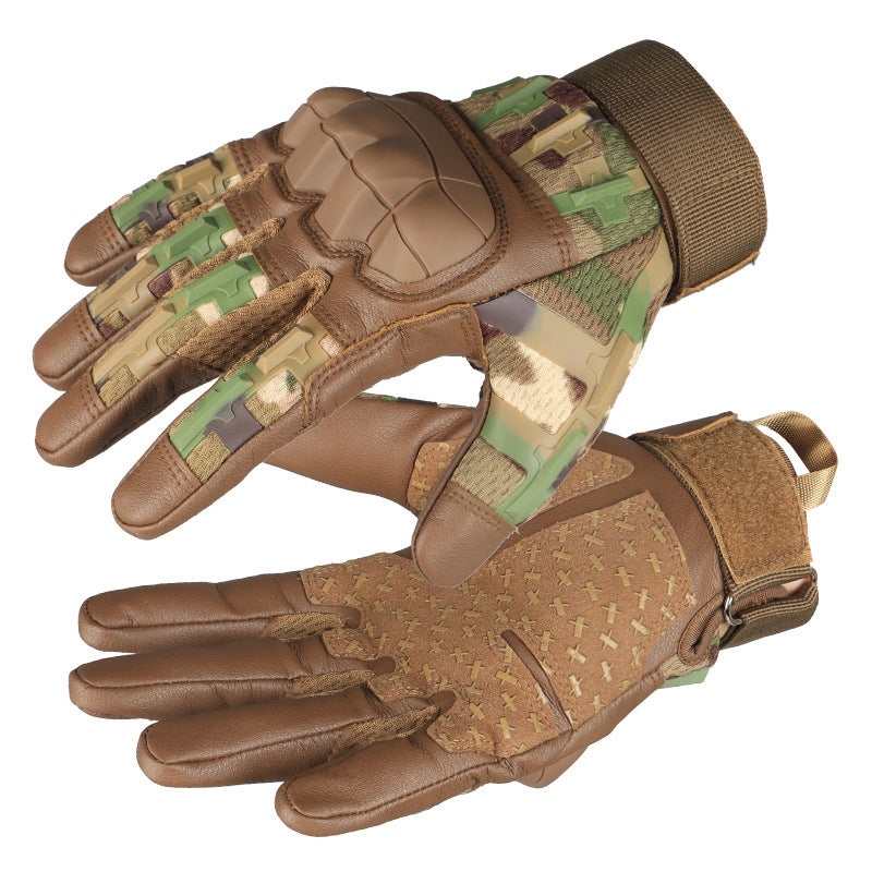 Heavy Duty Camouflaged Tactical Gloves